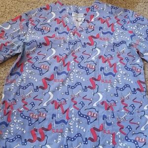 Nurses Scrub Top